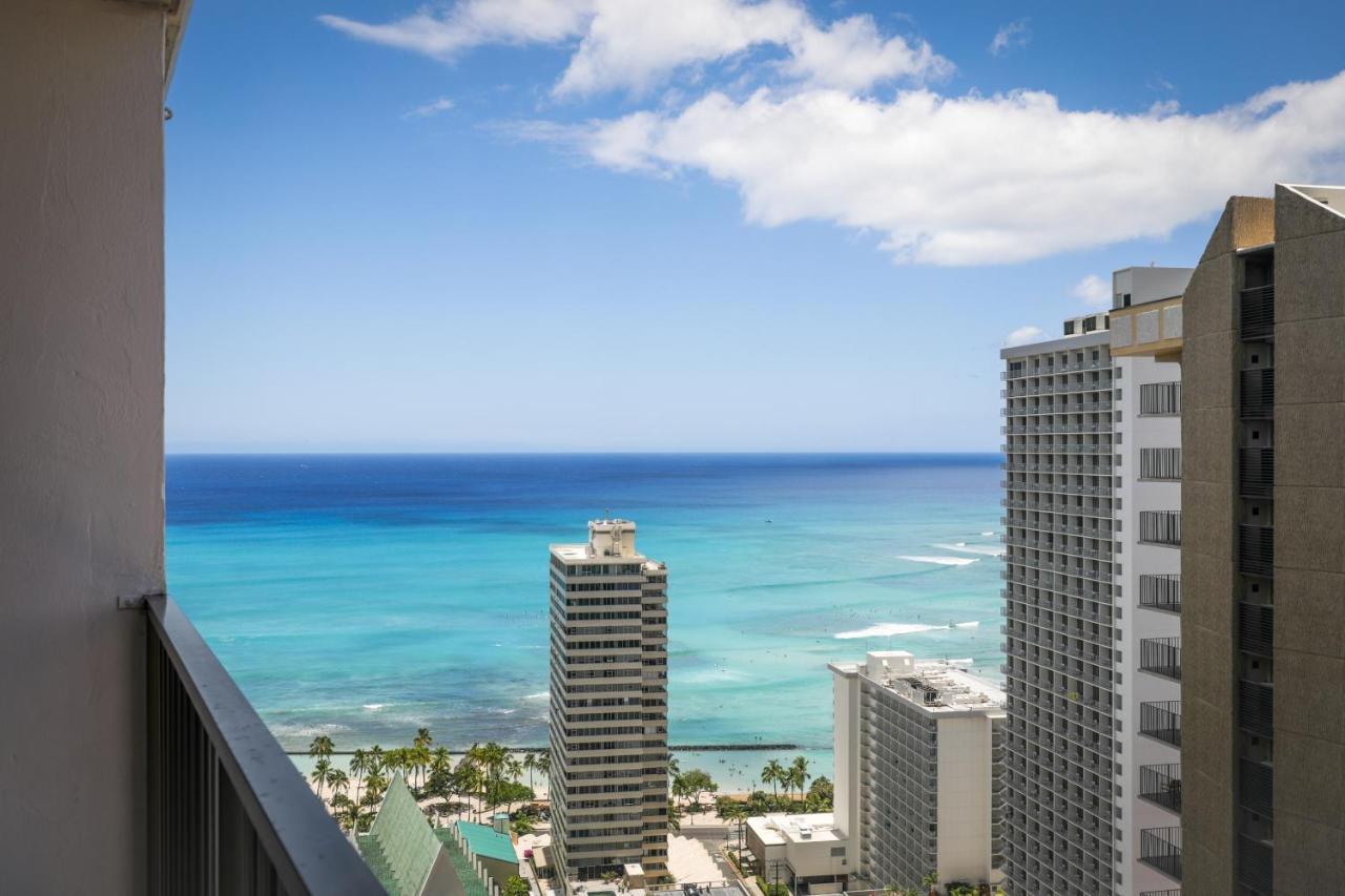 Aparthotel Aston At The Waikiki Banyan Honolulu Exterior foto